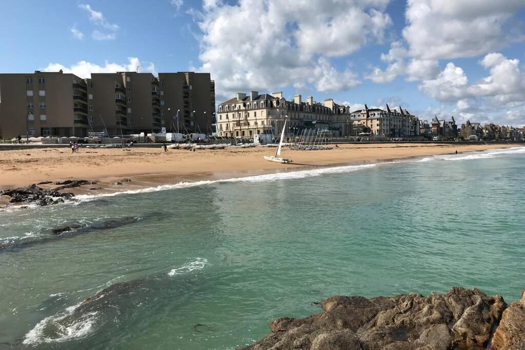 Ideal - Plage, Jardin & Jacuzzi, Proche Plage Et Thalasso - 1 A 6 Personnes Saint-Malo Eksteriør billede
