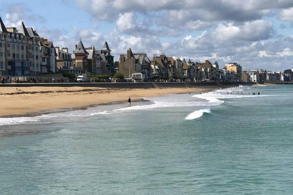 Ideal - Plage, Jardin & Jacuzzi, Proche Plage Et Thalasso - 1 A 6 Personnes Saint-Malo Eksteriør billede
