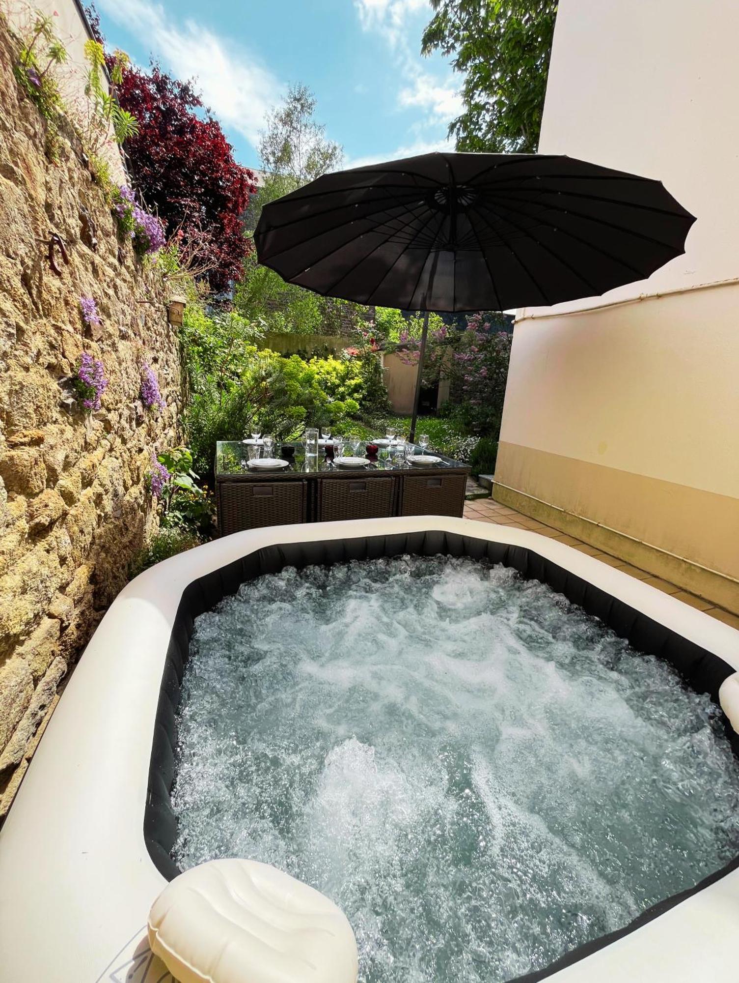 Ideal - Plage, Jardin & Jacuzzi, Proche Plage Et Thalasso - 1 A 6 Personnes Saint-Malo Eksteriør billede