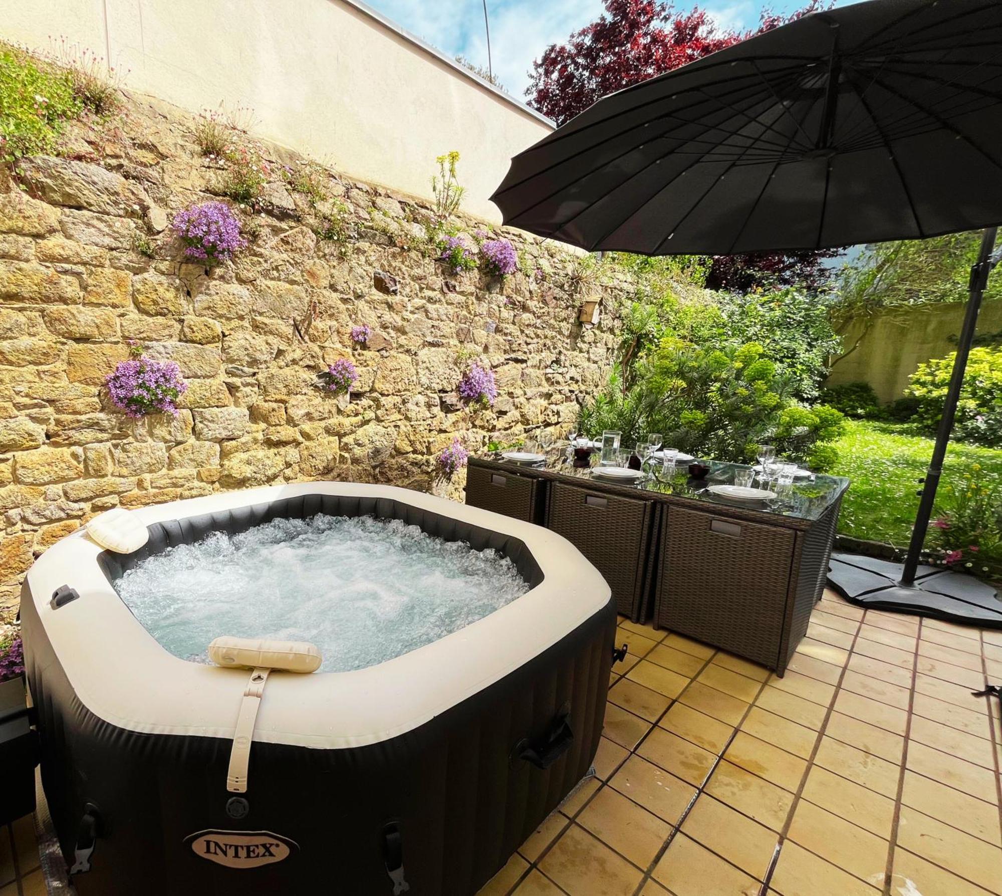 Ideal - Plage, Jardin & Jacuzzi, Proche Plage Et Thalasso - 1 A 6 Personnes Saint-Malo Eksteriør billede