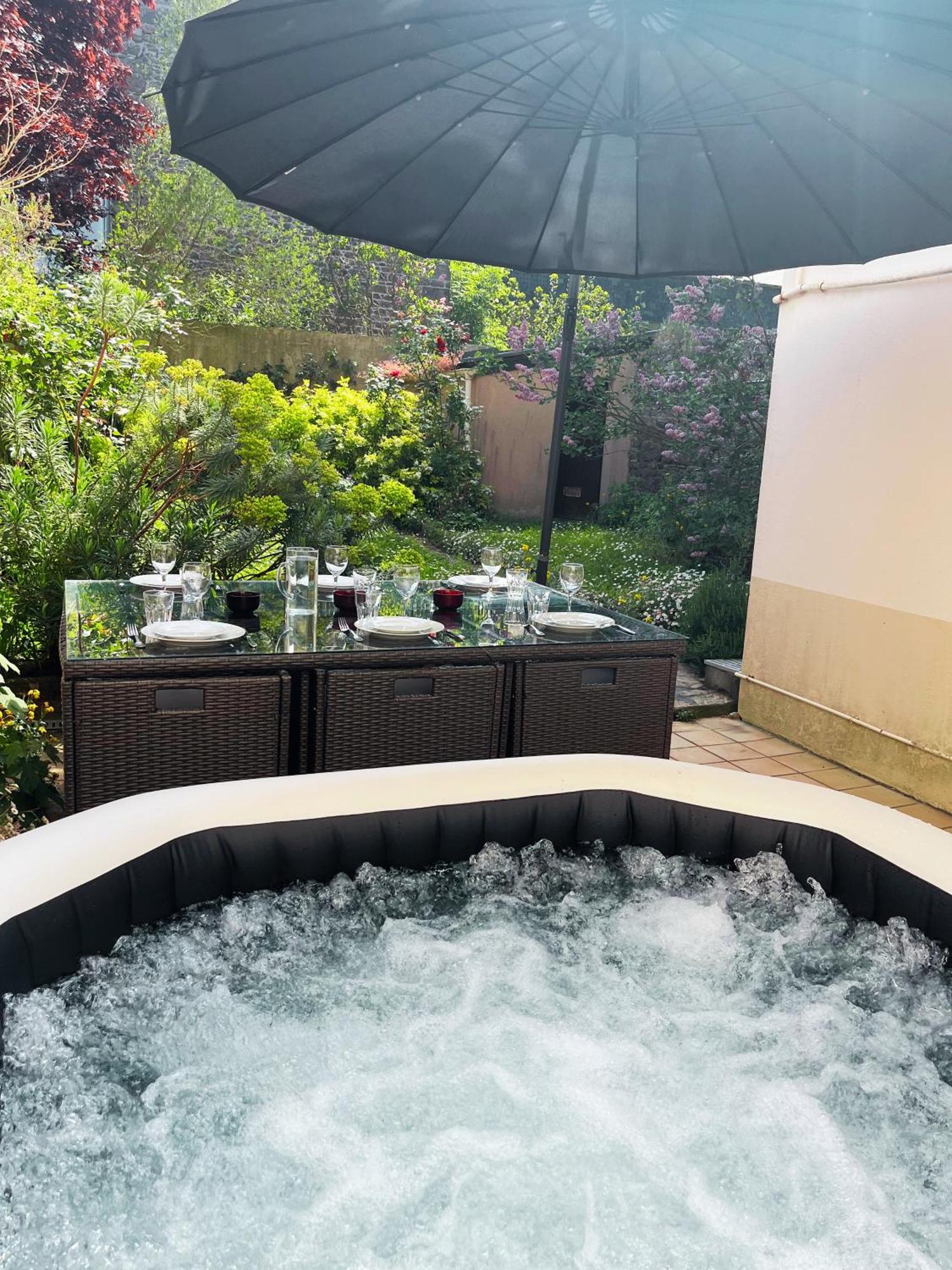 Ideal - Plage, Jardin & Jacuzzi, Proche Plage Et Thalasso - 1 A 6 Personnes Saint-Malo Eksteriør billede